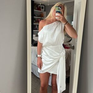 Runaway The Label White Charisma Mini Dress